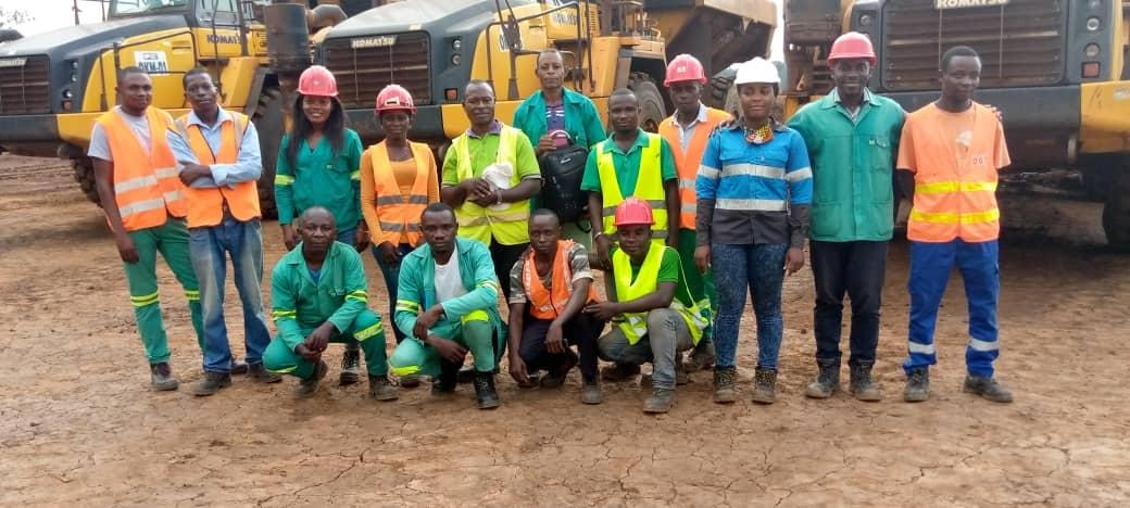 Avec l'équipe qu'elle dirige